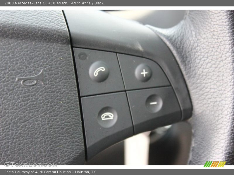 Arctic White / Black 2008 Mercedes-Benz GL 450 4Matic