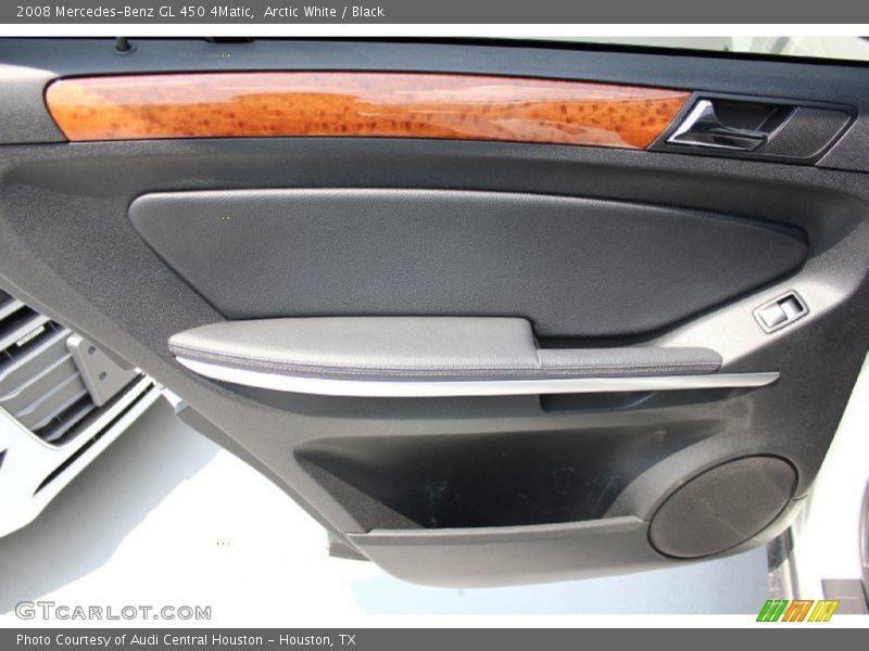 Arctic White / Black 2008 Mercedes-Benz GL 450 4Matic