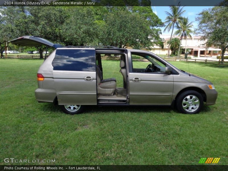 Sandstone Metallic / Ivory 2004 Honda Odyssey EX-L