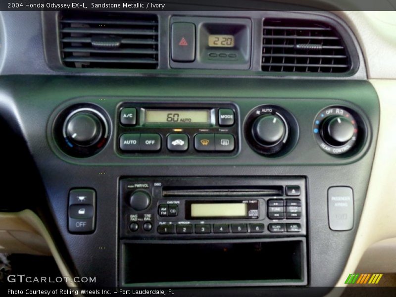 Controls of 2004 Odyssey EX-L