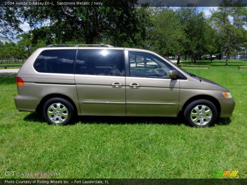 Sandstone Metallic / Ivory 2004 Honda Odyssey EX-L