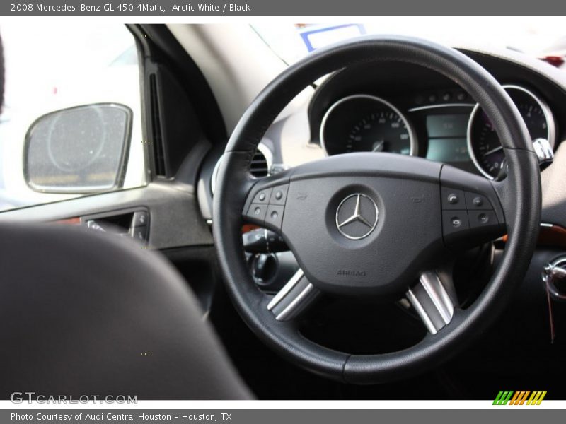 Arctic White / Black 2008 Mercedes-Benz GL 450 4Matic