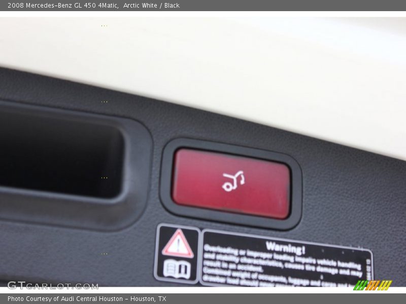 Arctic White / Black 2008 Mercedes-Benz GL 450 4Matic