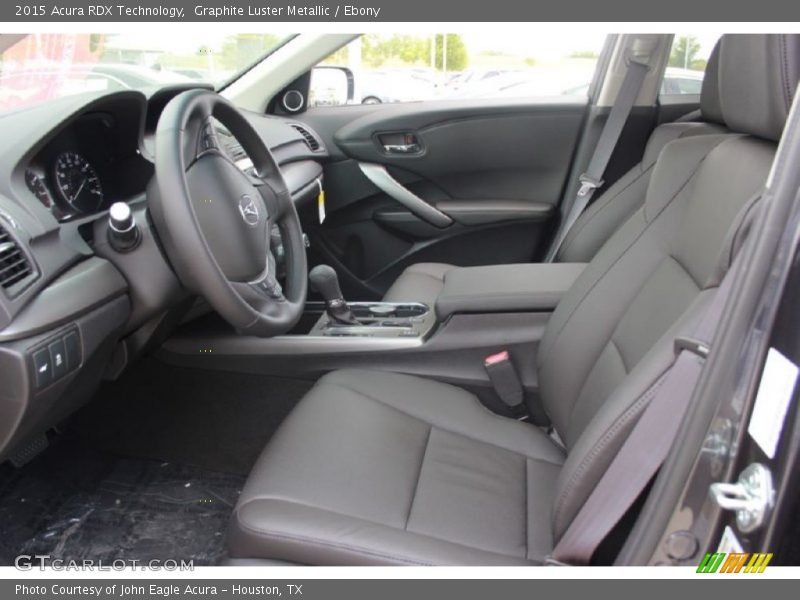 Graphite Luster Metallic / Ebony 2015 Acura RDX Technology