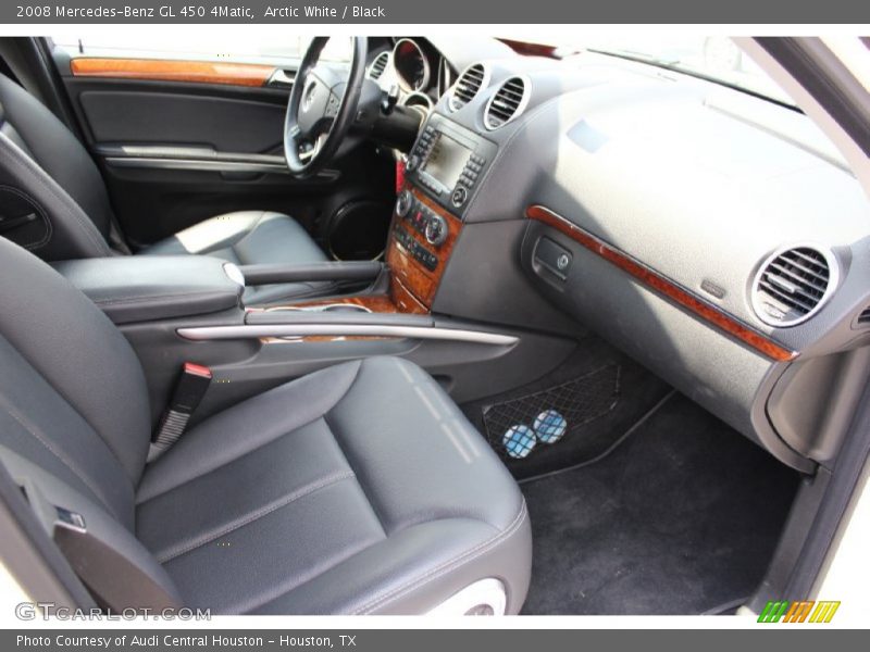 Arctic White / Black 2008 Mercedes-Benz GL 450 4Matic