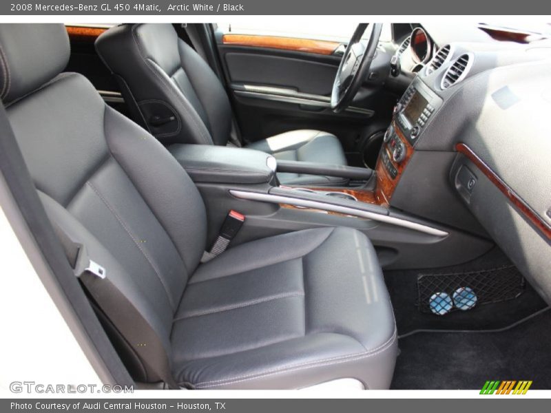 Arctic White / Black 2008 Mercedes-Benz GL 450 4Matic