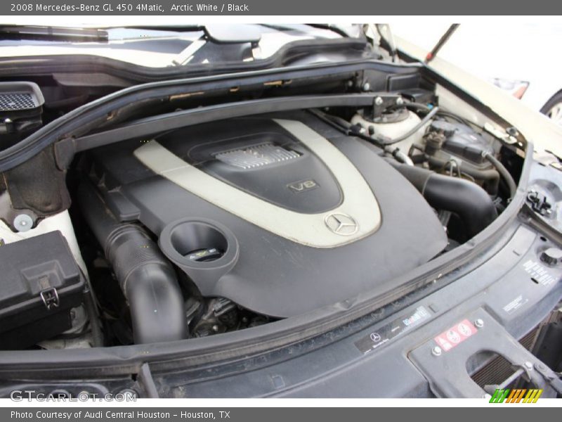 Arctic White / Black 2008 Mercedes-Benz GL 450 4Matic