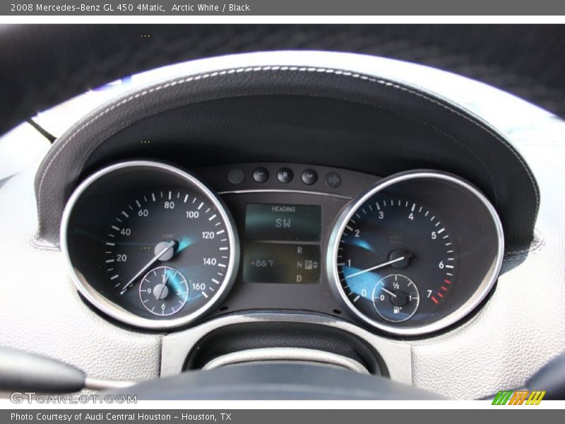 Arctic White / Black 2008 Mercedes-Benz GL 450 4Matic
