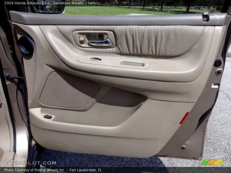 Sandstone Metallic / Ivory 2004 Honda Odyssey EX-L