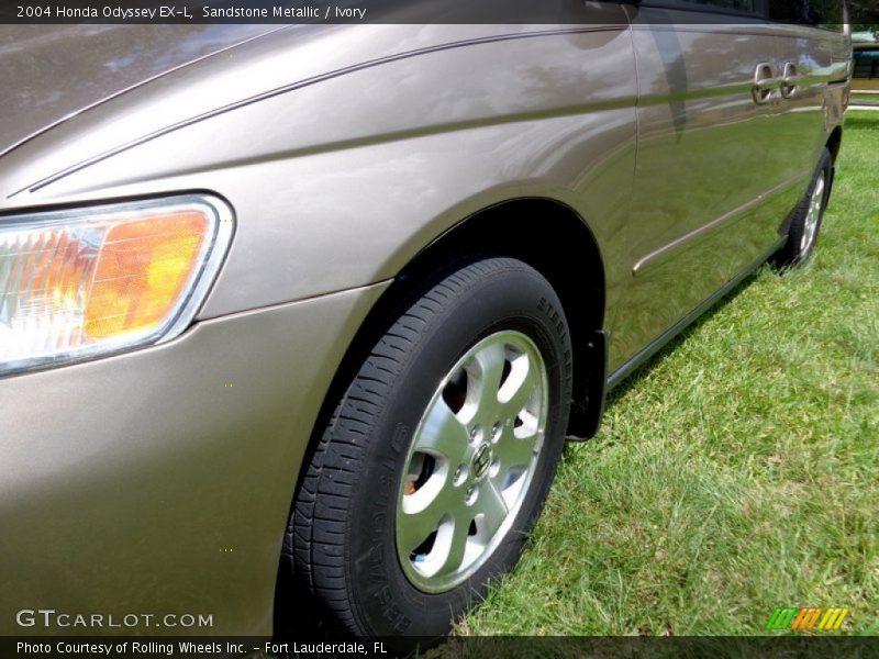 Sandstone Metallic / Ivory 2004 Honda Odyssey EX-L