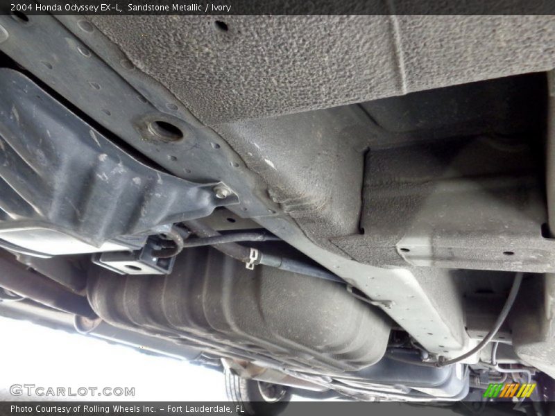 Sandstone Metallic / Ivory 2004 Honda Odyssey EX-L