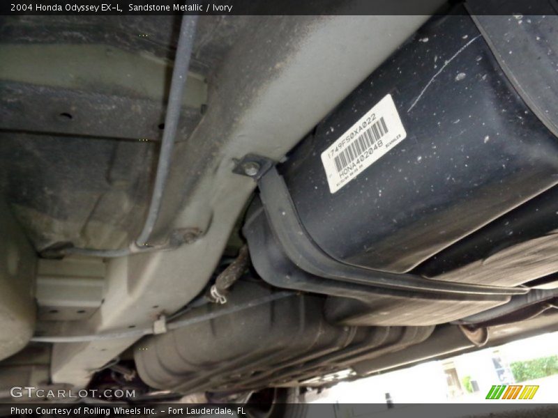 Sandstone Metallic / Ivory 2004 Honda Odyssey EX-L