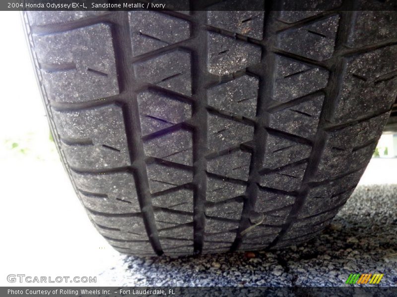 Sandstone Metallic / Ivory 2004 Honda Odyssey EX-L