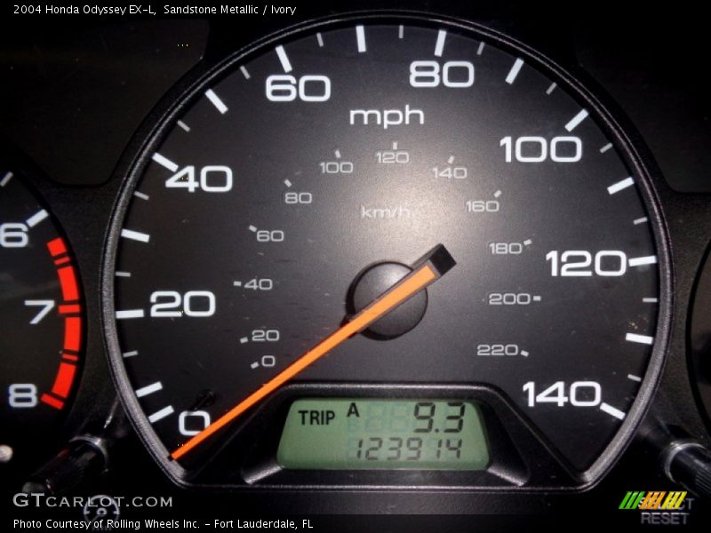 Sandstone Metallic / Ivory 2004 Honda Odyssey EX-L