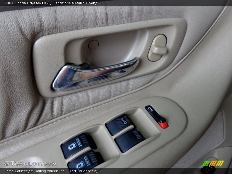 Sandstone Metallic / Ivory 2004 Honda Odyssey EX-L