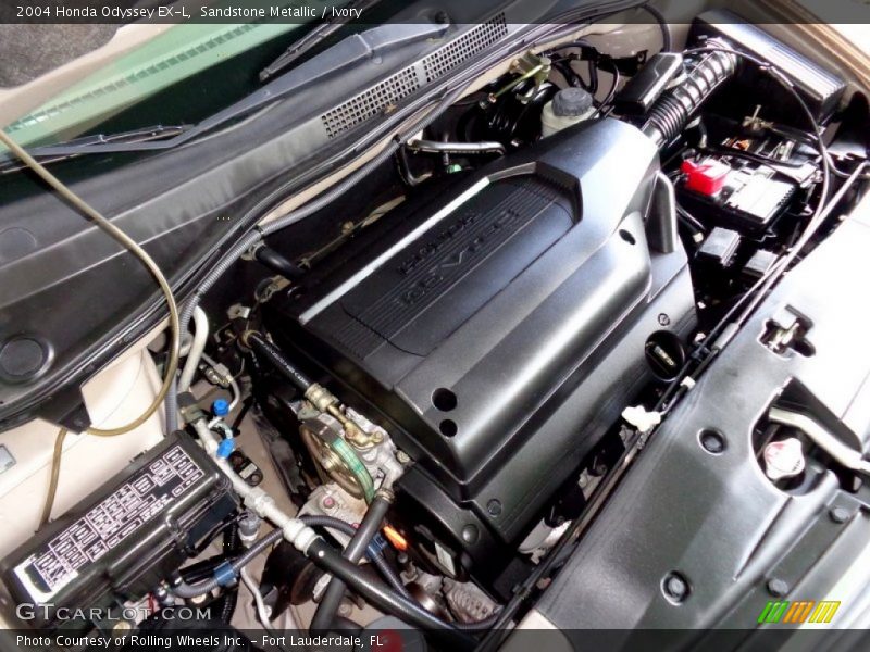 Sandstone Metallic / Ivory 2004 Honda Odyssey EX-L