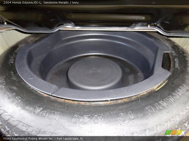 Sandstone Metallic / Ivory 2004 Honda Odyssey EX-L