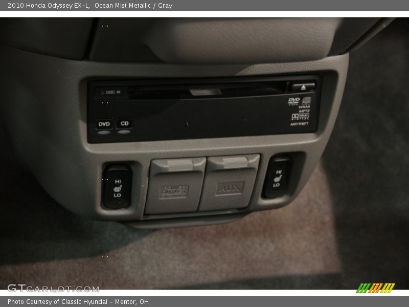 Ocean Mist Metallic / Gray 2010 Honda Odyssey EX-L