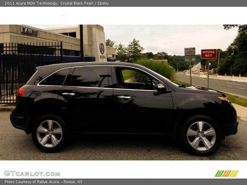 Crystal Black Pearl / Ebony 2011 Acura MDX Technology