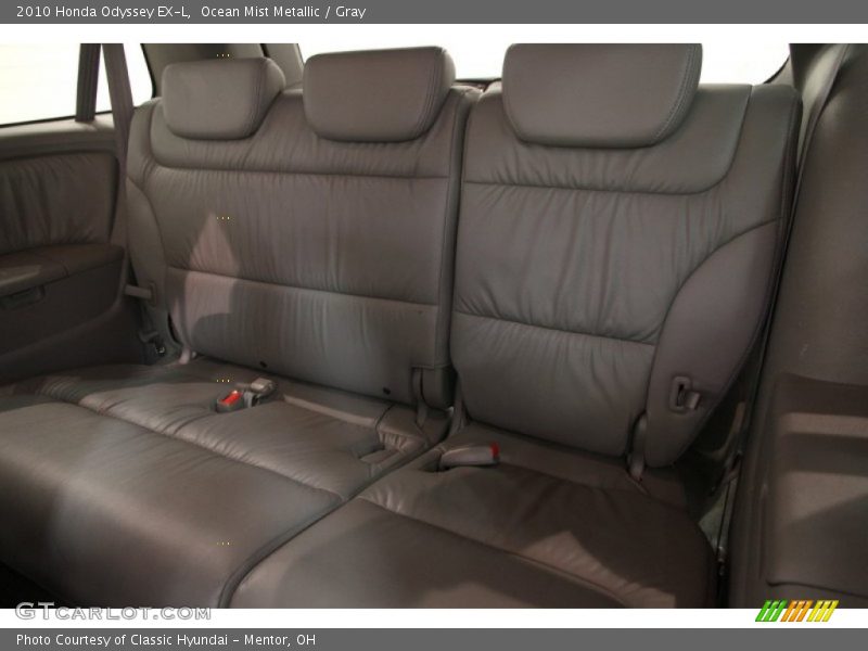 Ocean Mist Metallic / Gray 2010 Honda Odyssey EX-L