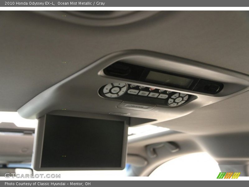Ocean Mist Metallic / Gray 2010 Honda Odyssey EX-L