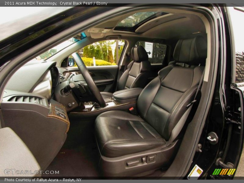Crystal Black Pearl / Ebony 2011 Acura MDX Technology