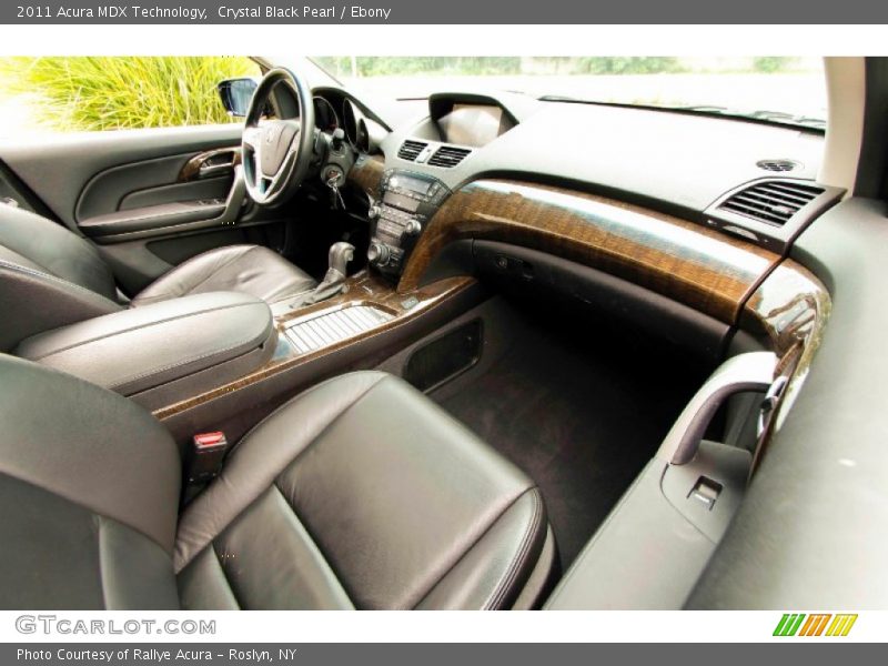 Crystal Black Pearl / Ebony 2011 Acura MDX Technology