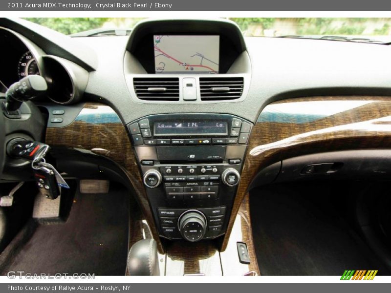 Crystal Black Pearl / Ebony 2011 Acura MDX Technology