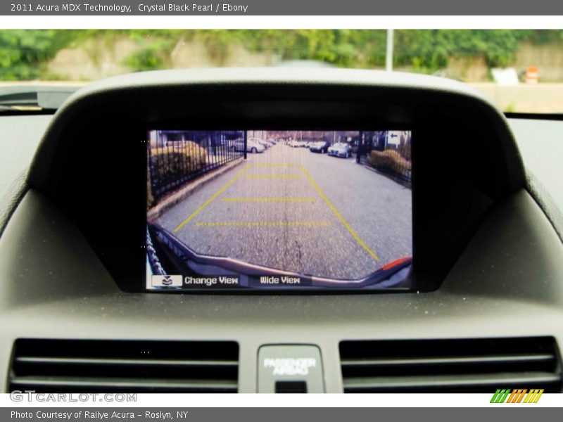Crystal Black Pearl / Ebony 2011 Acura MDX Technology