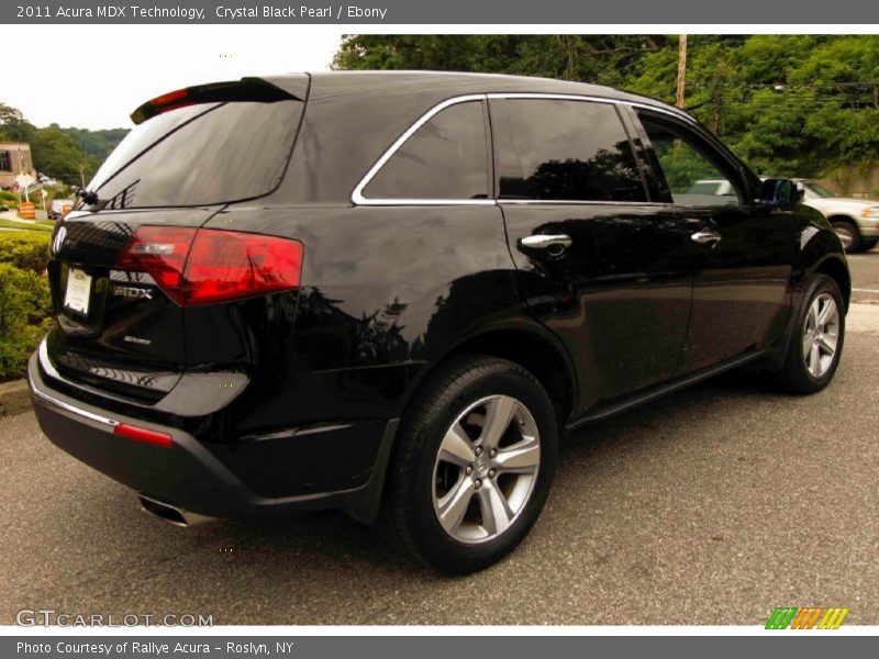 Crystal Black Pearl / Ebony 2011 Acura MDX Technology