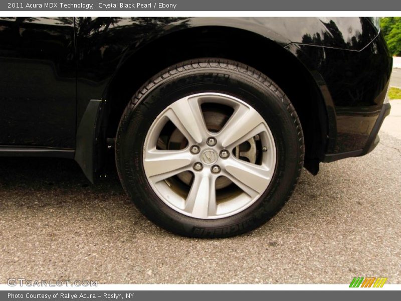Crystal Black Pearl / Ebony 2011 Acura MDX Technology