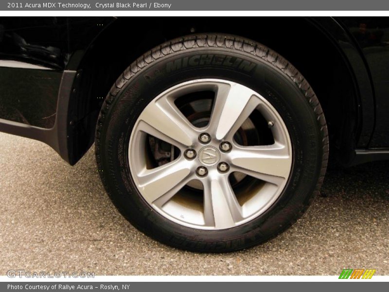 Crystal Black Pearl / Ebony 2011 Acura MDX Technology