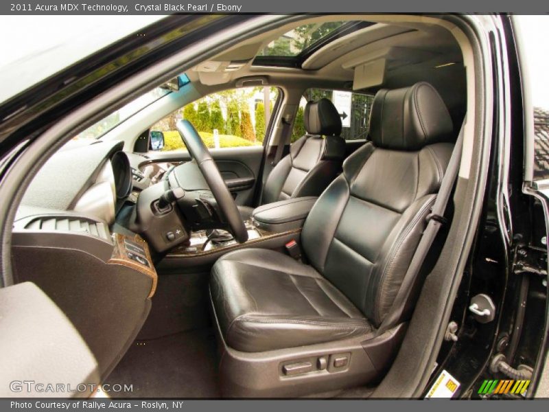 Crystal Black Pearl / Ebony 2011 Acura MDX Technology