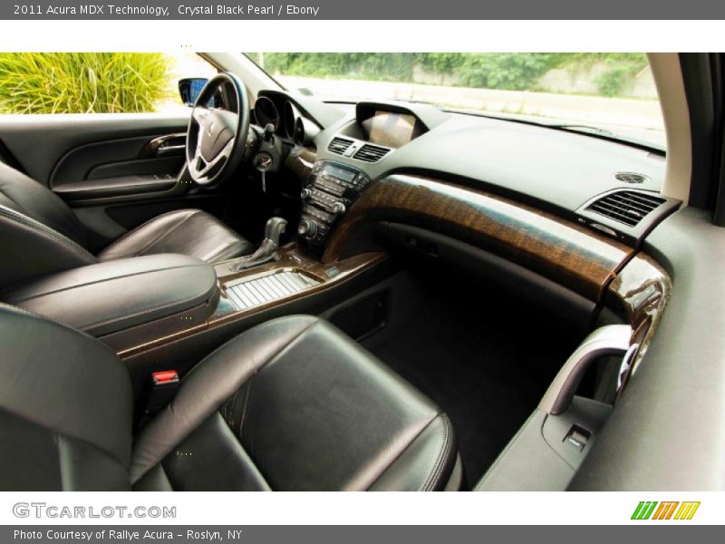 Crystal Black Pearl / Ebony 2011 Acura MDX Technology
