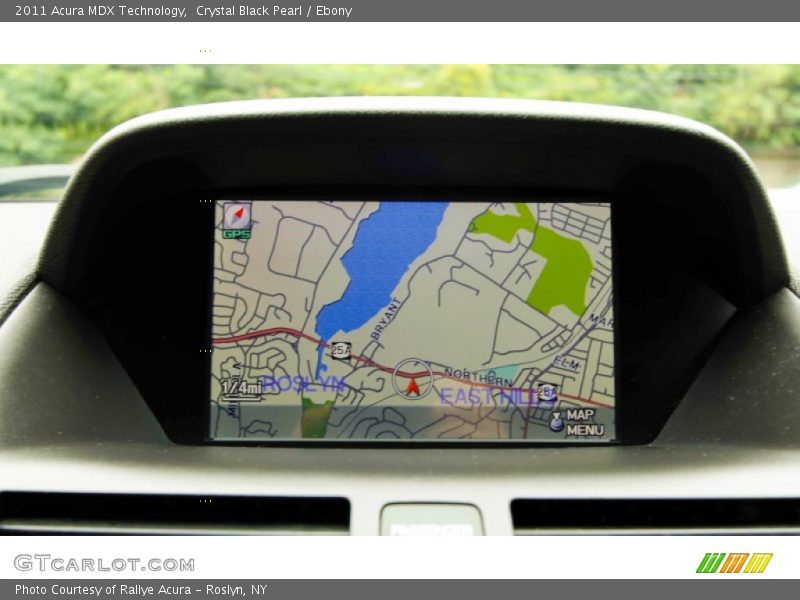 Crystal Black Pearl / Ebony 2011 Acura MDX Technology