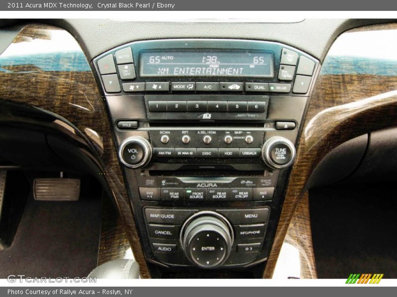 Crystal Black Pearl / Ebony 2011 Acura MDX Technology