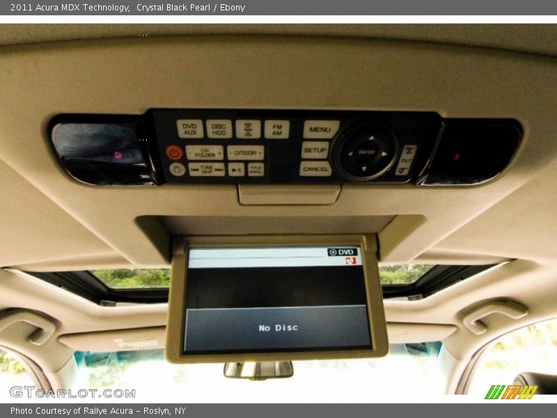 Crystal Black Pearl / Ebony 2011 Acura MDX Technology