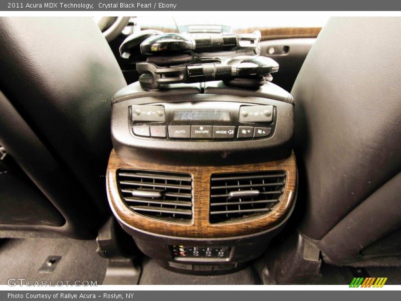 Crystal Black Pearl / Ebony 2011 Acura MDX Technology