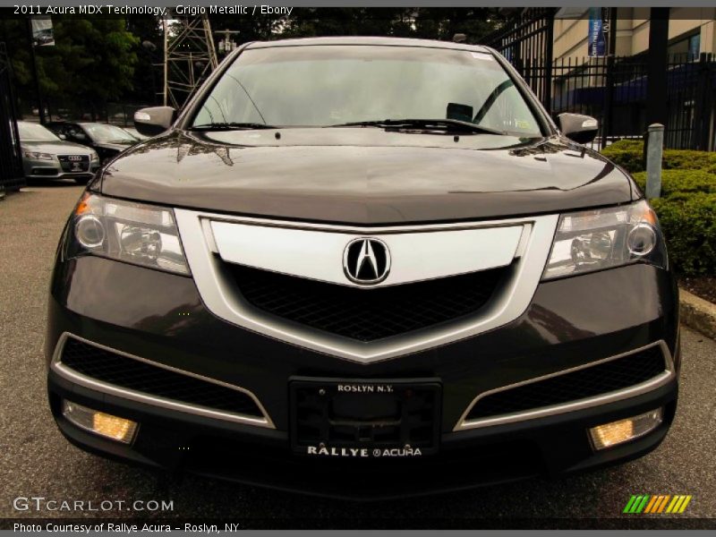 Grigio Metallic / Ebony 2011 Acura MDX Technology