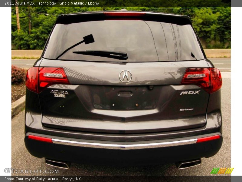 Grigio Metallic / Ebony 2011 Acura MDX Technology