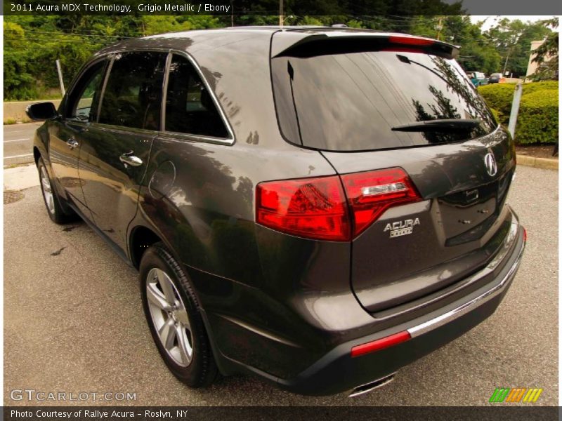 Grigio Metallic / Ebony 2011 Acura MDX Technology