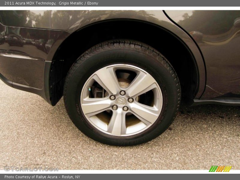 Grigio Metallic / Ebony 2011 Acura MDX Technology