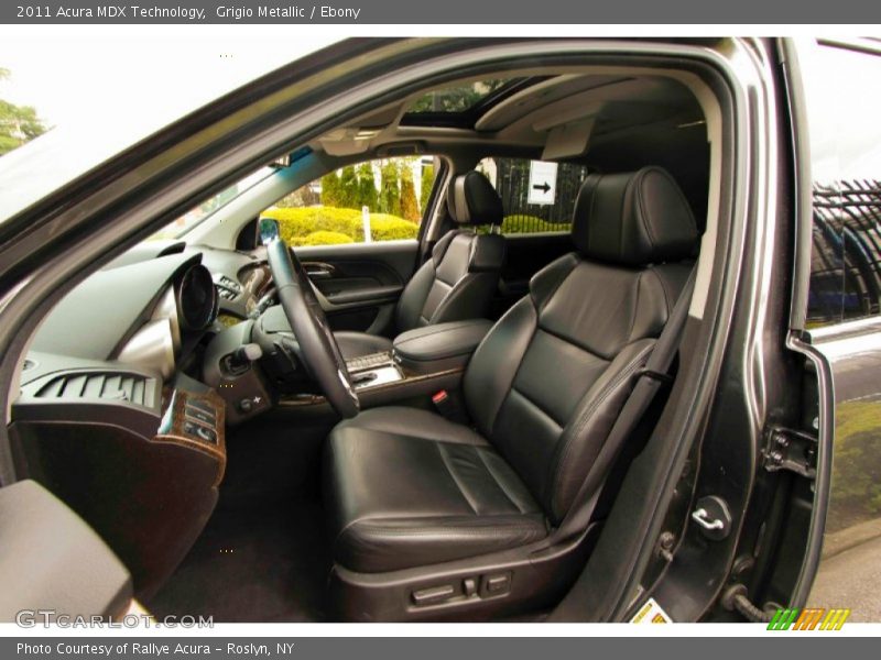 Grigio Metallic / Ebony 2011 Acura MDX Technology