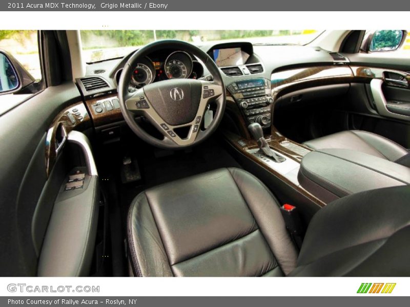 Grigio Metallic / Ebony 2011 Acura MDX Technology