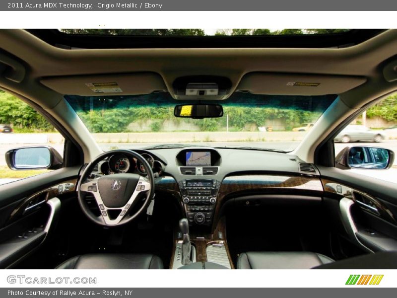 Grigio Metallic / Ebony 2011 Acura MDX Technology
