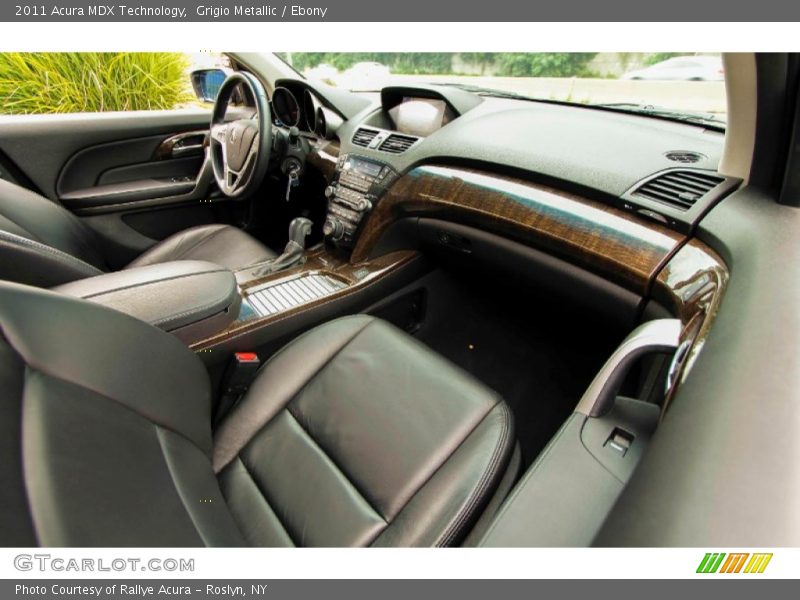 Grigio Metallic / Ebony 2011 Acura MDX Technology