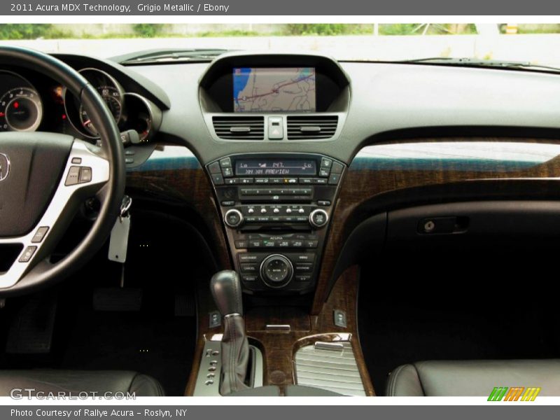 Grigio Metallic / Ebony 2011 Acura MDX Technology