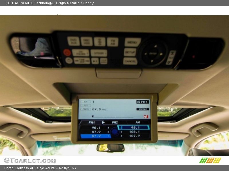 Grigio Metallic / Ebony 2011 Acura MDX Technology