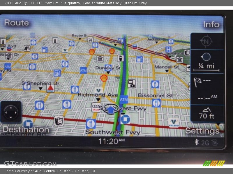 Glacier White Metallic / Titanium Gray 2015 Audi Q5 3.0 TDI Premium Plus quattro