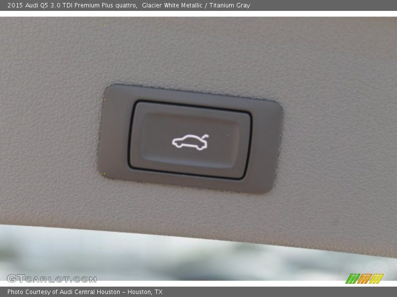 Glacier White Metallic / Titanium Gray 2015 Audi Q5 3.0 TDI Premium Plus quattro